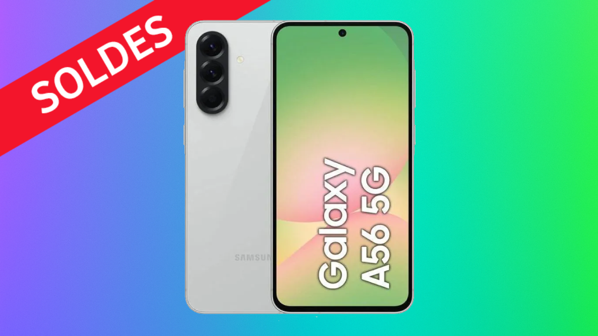 Le Samsun Galaxy A56 pendant les soldes