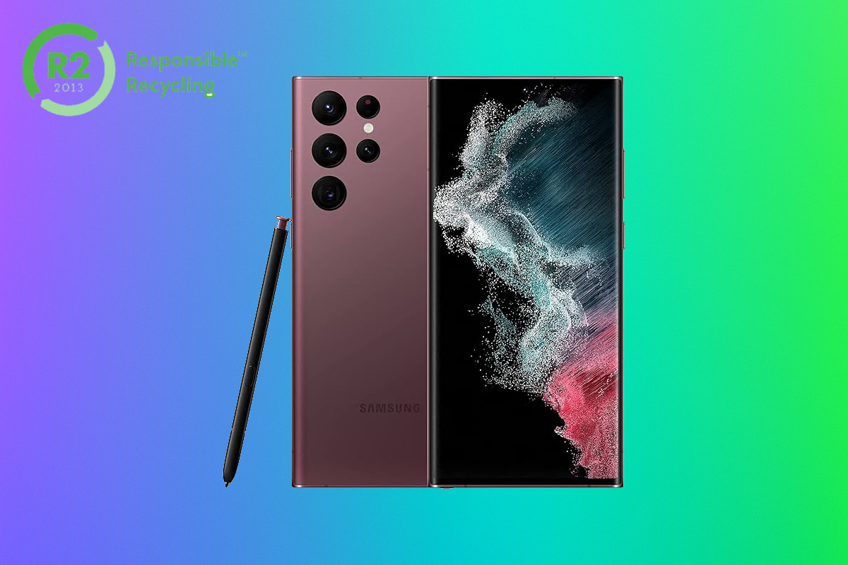 Le Galaxy S22 Ultra avec label R2 2013