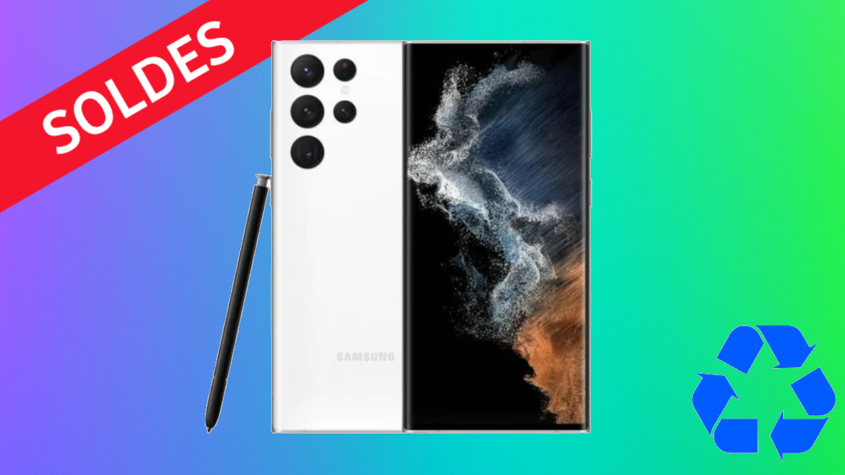 Le Galaxy S22 Ultra en solde et reconditionné
