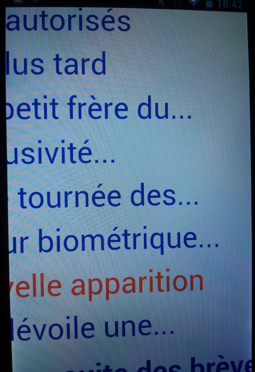 Wiko Cink Peax 2 : écran zoom