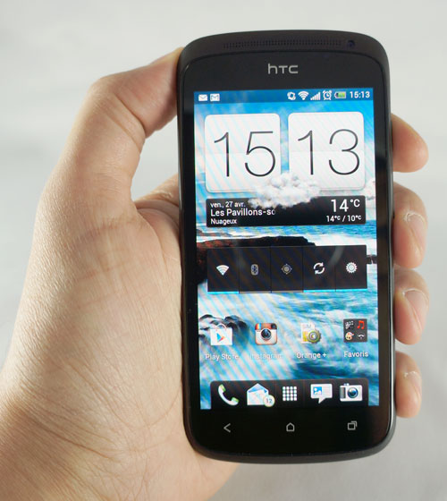 Test HTC One S : système d'exploitation et interface utilisateur
