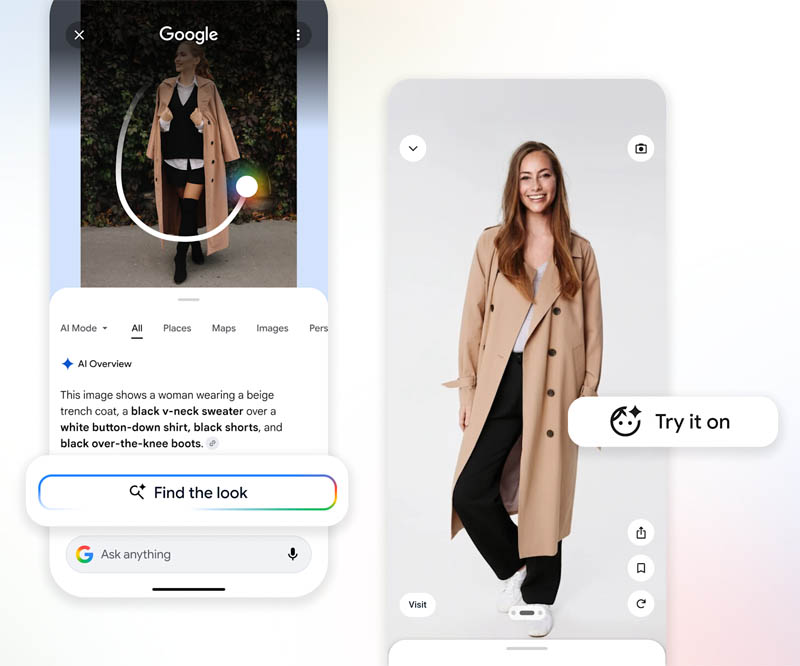 Google circle to search