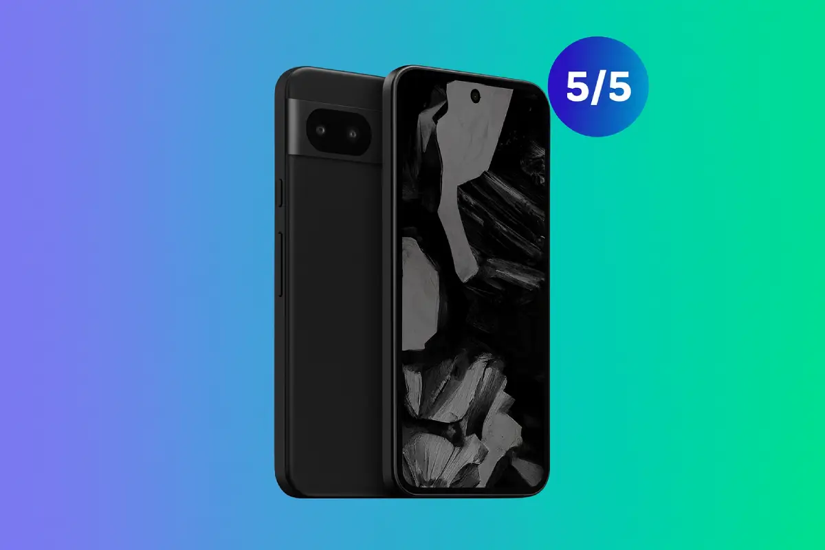 google pixel 8a moins de 300 euros note 5 sur 5