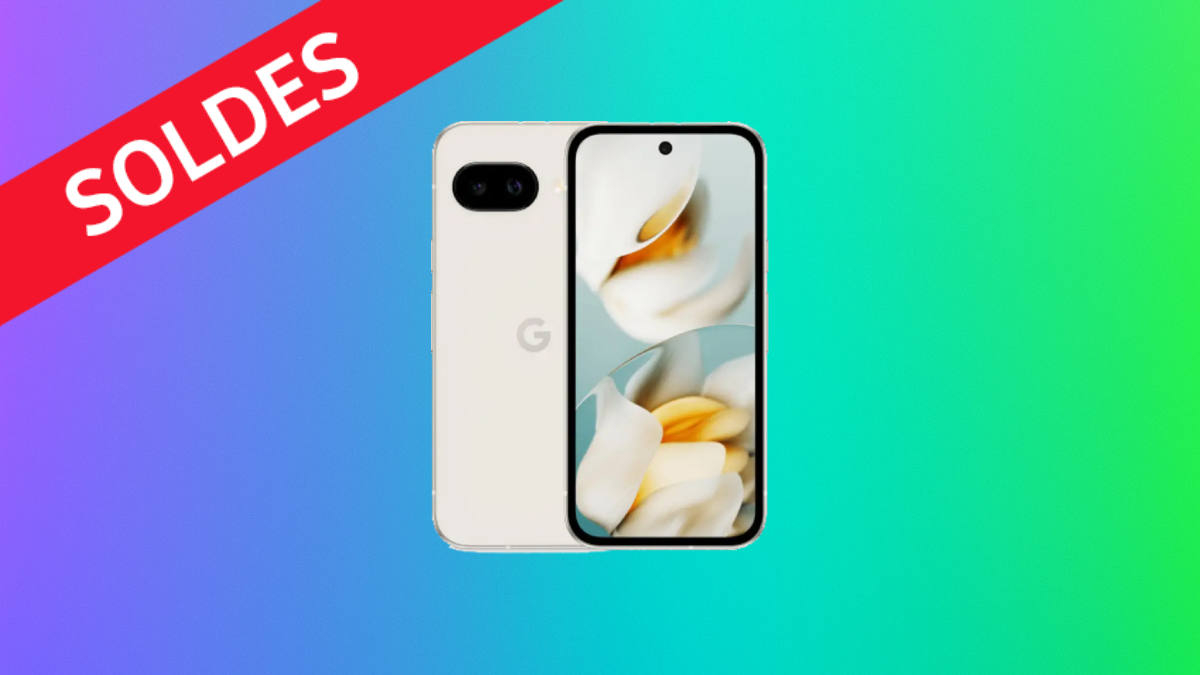 Le Google Pixel 9a pour les soldes