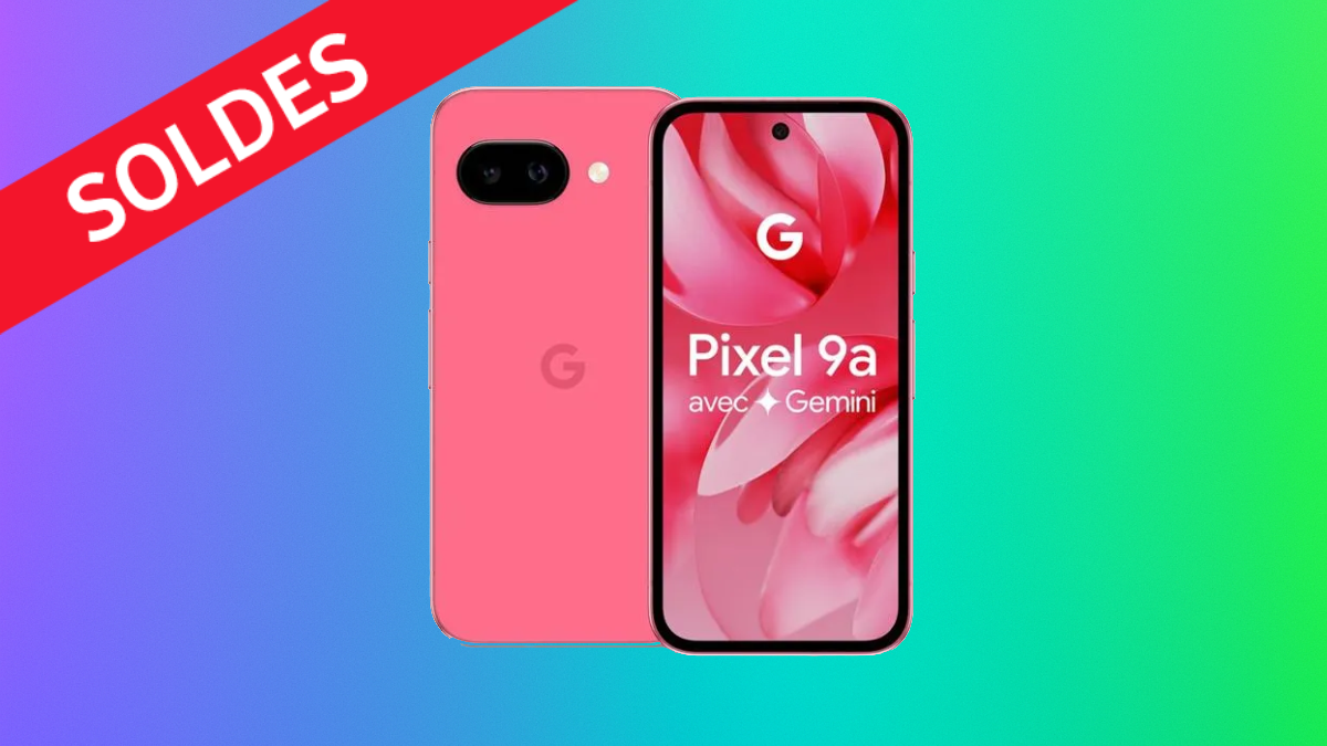 Le Google Pixel 9a en soldé chez Cdiscount