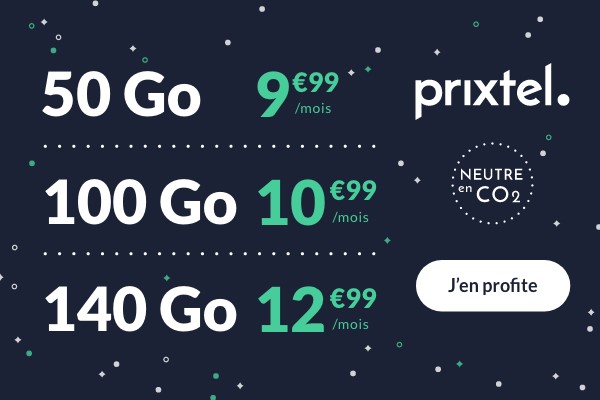 Promos de fin d’année chez Prixtel : 3 forfaits flexibles à prix mini qui font du bien à la planète