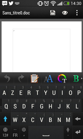 HTC Desire 500 : office