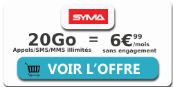 Forfait Syma