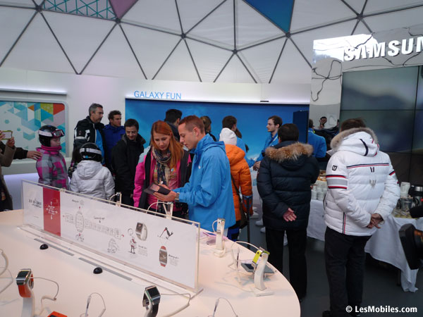 Samsung Galaxy Studio à Val d'Isère