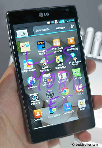 Prise en main du LG Optimus G