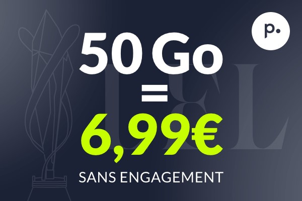 Forfait mobile 50Go à moins de 7€ :  le bon plan de l'été à ne pas manquer !