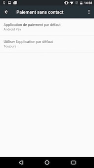Huawei Nexus 6P interface