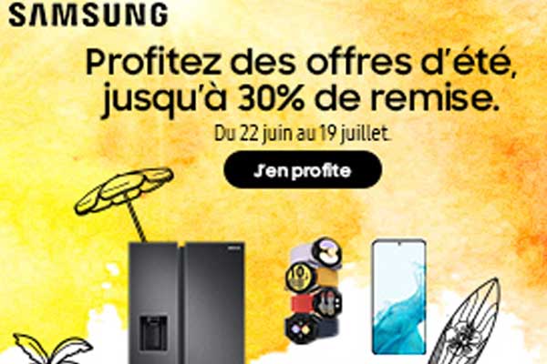 Offres d’été Samsung : cadeaux en nature et offres de remboursement sur toute la série des Galaxy S22