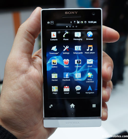 Sony Xperia S photos mobile world congress