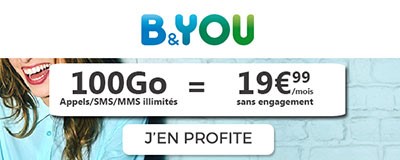 Forfait B and you 100Go