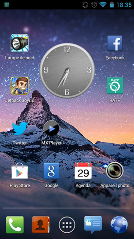 Wiko Cink Peax 2 : Accueil