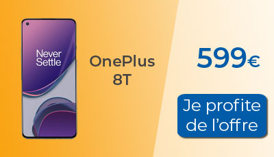 OnePlus 8T disponible à 599?