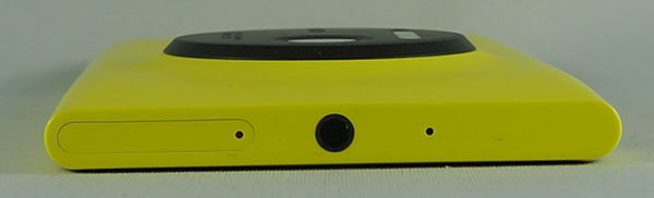 Nokia Lumia 1020 : tranche supérieure