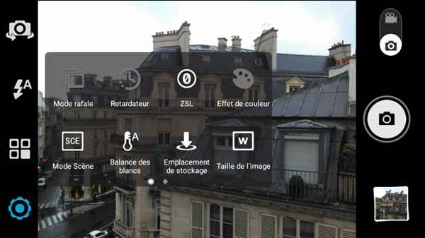 Wiko Rainbow Lite : Appareil photo