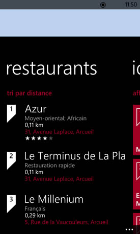 Nokia Lumia 720 adresse