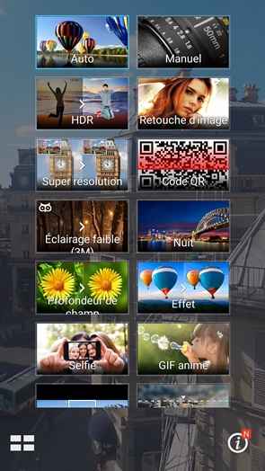 Asus ZenFone Zoom : Appareil photo