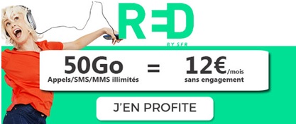Forfait red 50go