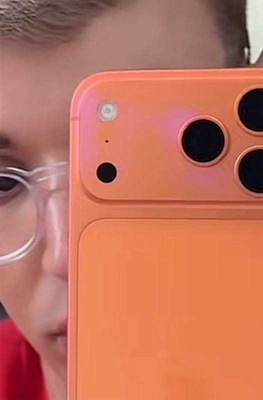 iPhone 17 Pro couleur changeante