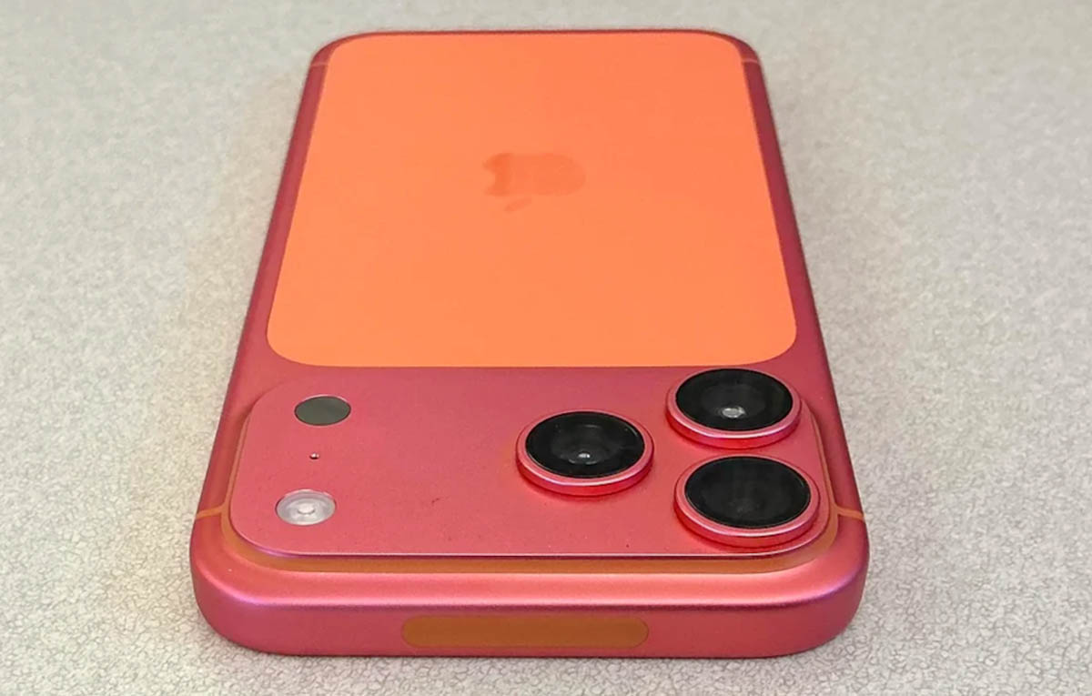 iPhone 17 Pro couleur changeante