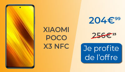 Soldes : Xiaomi Poco X3 NFC en promotion