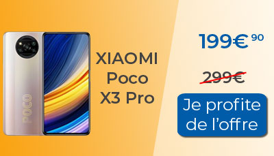 Cyber Monday : le Xiaomi Poco X3 Pro est en promo