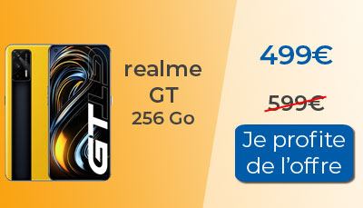Realme GT 256Go en promo chez Amazon