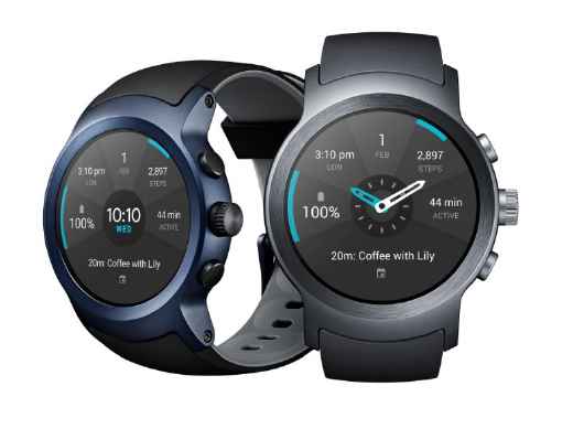 LG présente ses deux premières montres Android Wear 2.0