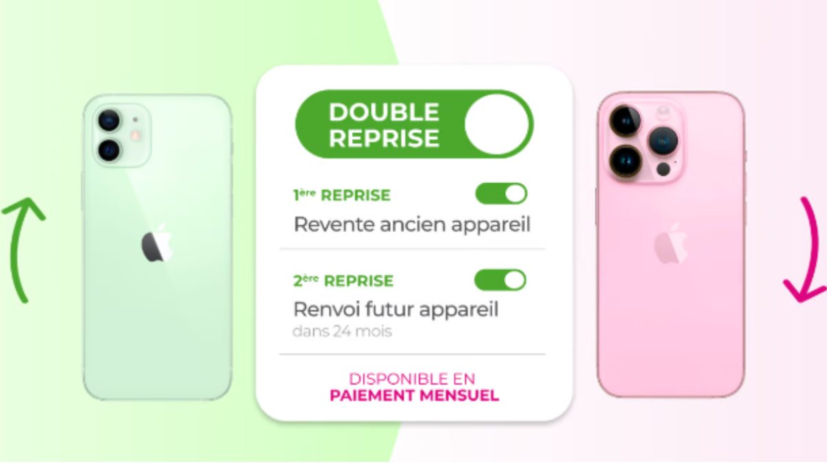 Vos smartphones haut de gamme préférés plus accessibles que jamais grâce à LA DOUBLE REPRISE de Pixmania