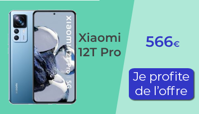 Xiaomi 12T Pro sur la Fnac