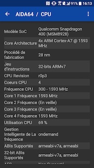 HTC Desire performances