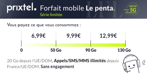 promo prixtel Le penta