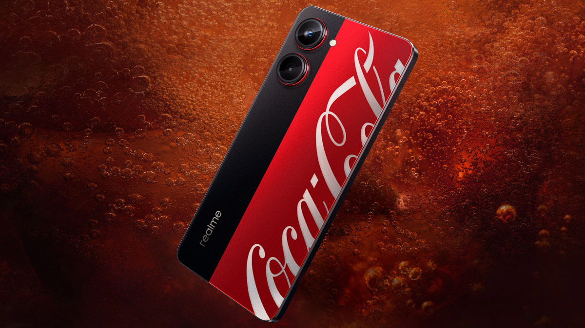 Smartphone realme Coca-Cola, vous prendrez bien une petite dose de bulles sucrées ?