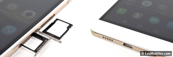 Huawei P8 Lite : connectiques