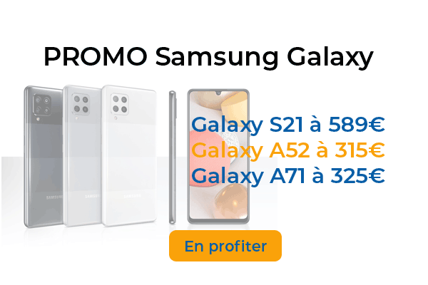 Bon Plan : 3 smartphones Samsung Galaxy en promotion dès 300€