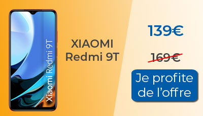 Xiaomi Redmi 9T en promo chez RED by SFR
