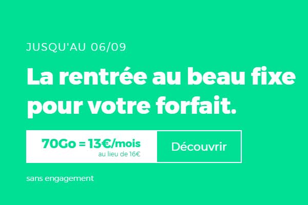 Dernières heures : les forfaits RED by SFR en promo dès 5€ jusqu'à ce soir seulement !