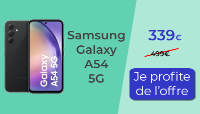 Samsung Galaxy A54 5G sur Cdiscount