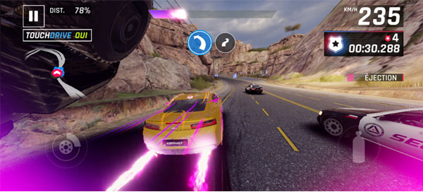 Le jeu avec l'Oppo Reno4 Z