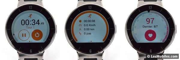 Alcatel OneTouch Watch : Entraînement