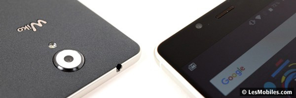 Wiko Ufeel : appareils photo et prise jack
