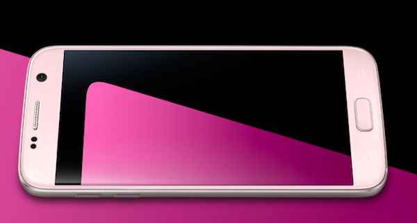 Samsung officialise la version rose du Galaxy S7