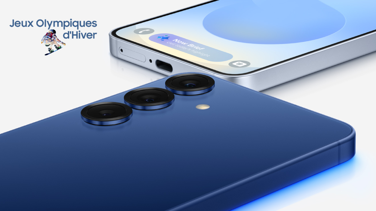 Le Samsung Galaxy S25 pendant les JO