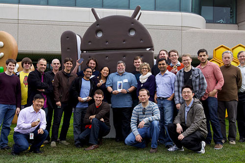 Google offre un Samsung Galaxy Nexus au co-fondateur d'Apple