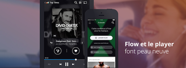 Deezer porte sur Android les changements de son interface Web