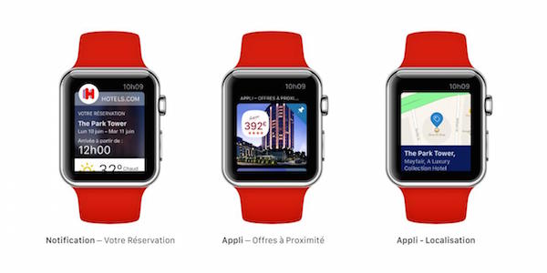 Hotels.com déploie son application sur Apple Watch